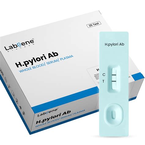 H. Pylori Antibody Rapid Test Kit (IgG/IgM/IgA) 25 Tests per Box at an ...