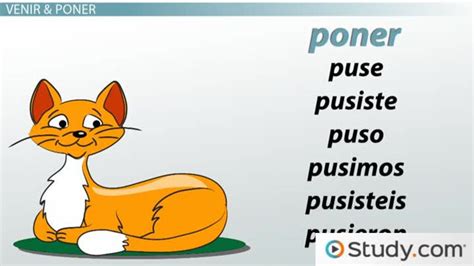 Spanish Conjugation Chart Past Tense