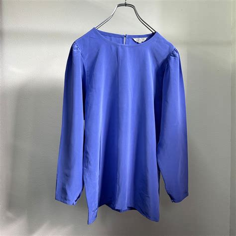 YVES SAINT LAURENT / long puff sleeve blouse / 90's | ROOM