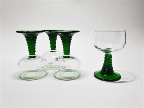 What is Roemer Glass?-Green Stemmed German Wine Glasses | A German Girl ...