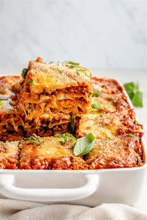 Best Turkey Lasagna Recipe - All the Healthy Things
