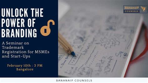 Unlock the Power of Branding: A Seminar on Trademark Registration for ...