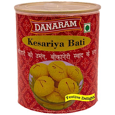 Buy Danaram Festive Delight - Kesariya Bati, Saffron Flavoured Sweet ...