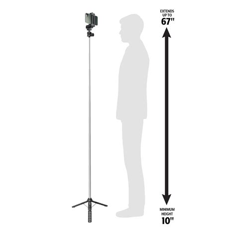 Customer Reviews: Bower Multipod Pro 67-inch Tripod Black BB-PROMULTI ...