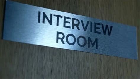 Sign for Interview Room 的图像结果