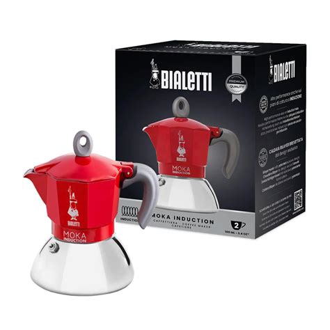 Bialetti Moka Induction Rossa Induction Espresso | Latteholic