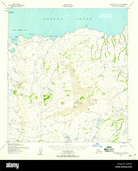 Unalakleet alaska map hi-res stock photography and images - Alamy