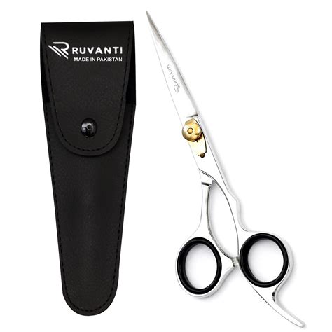 Premium Hair Cutting Scissors - Professional Barber Shears for Salon ...