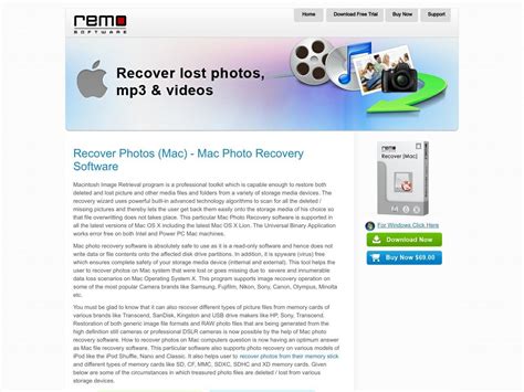① Remo Recover Photo (mac | Vnu Lab Review | Recover photos, Mobile app ...