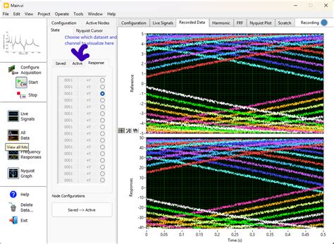 Step Sine Testing with Serial Control