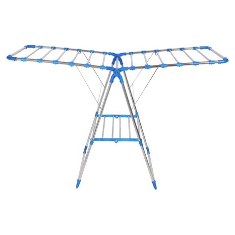 Uttam Stainless Steel Heavy Duty Foldable Cloth Drying Stand For Balco ...