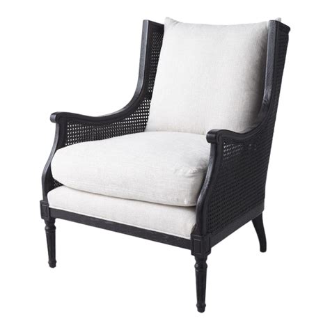 Pablo Rattan Arm Chair Black – Nismaaya Decor