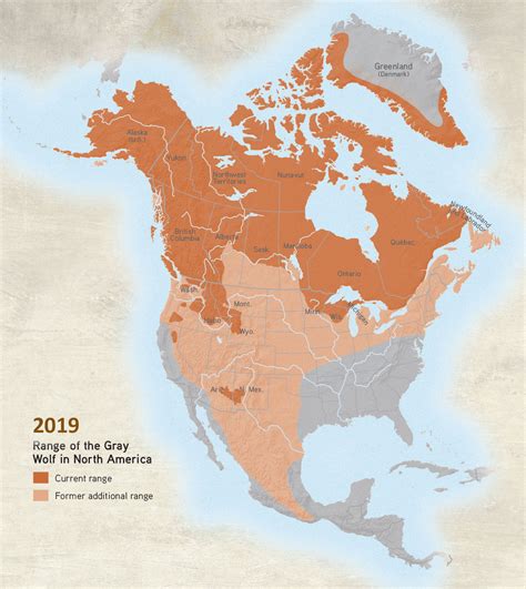 Red Wolf Habitat Map