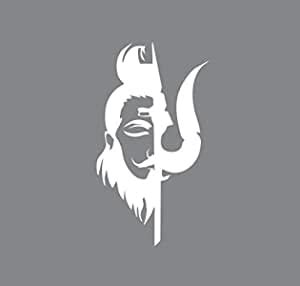Sticker Hub Lord Shiva Decorative Wall Sticker 64cm x 35cm WS91 ...