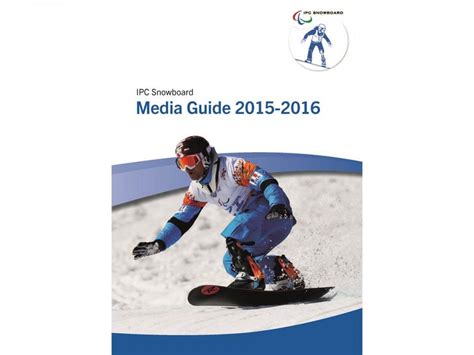 New IPC Snowboard Media Guide now available