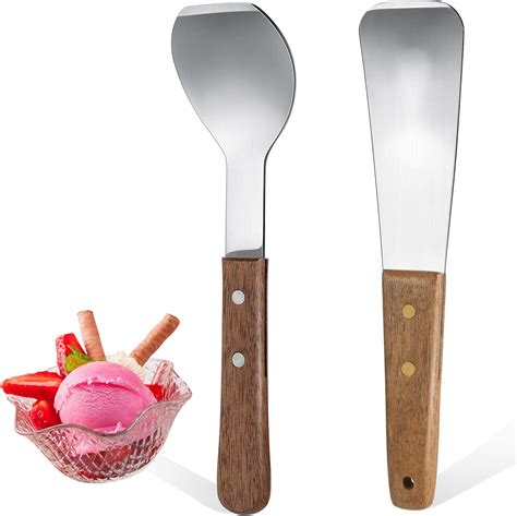 Amazon.com: Ice Cream Metal Spade, LU2000 9 Inches Sweets Blade Scoop ...
