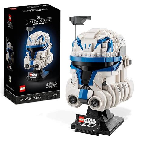 LEGO Star Wars Captain Rex Helmet 75349 Building Kit (854 Pieces ...