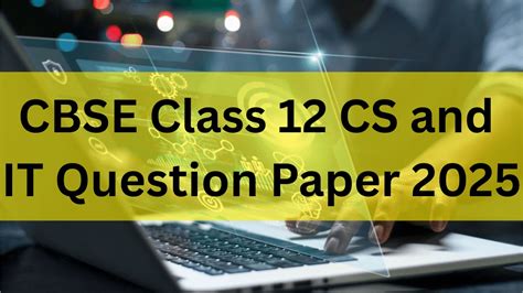 CBSE Class 12 Computer Science Question Paper 2025, Download Set-wise PDF