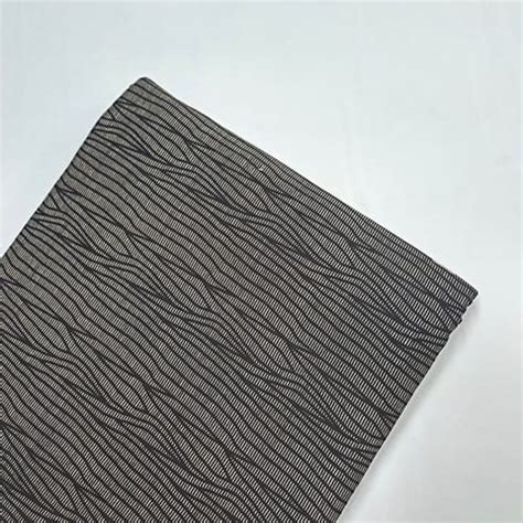 Black Color Cotton Cambric Printed Fabric