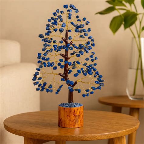 Lapis Lazuli Crystal Tree ( Feng Shui tree) – Iktara Lifestyle