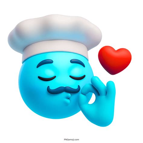 Chef's Kiss Emoji Multicolor 3D PNG, ClipArt Collection » PNG Emoji