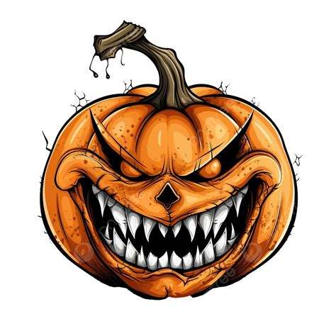 Pumpkin The Mouth Is Sewn Up Angry Facial Expression Sketch Halloween Symbol Ominous Grimace ...