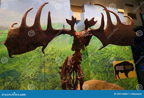 Megaloceros is an Extinct Genus of Deer Editorial Photo - Image of english, cardiff: 295138061 - genus of deer
