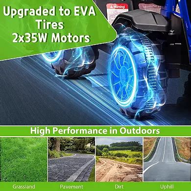 24V Kids Go Kart Ride On Car, Drifting Tires, Music, Outdoor Racing