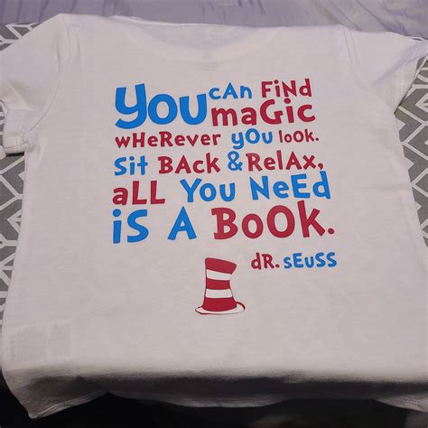 Kids Dr. Seuss Shirt - Etsy