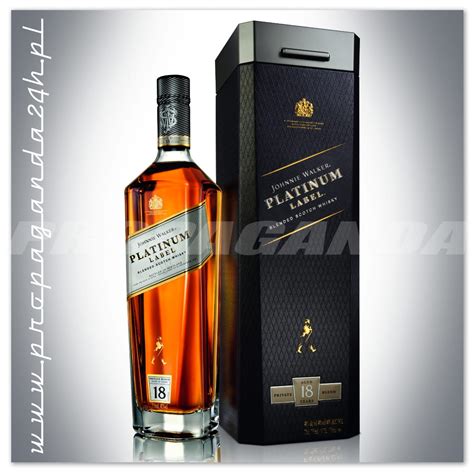 JOHNNIE WALKER PLATINUM LABEL WHISKY 0,7L + OPAKOWANIE | Blended Whisk ...