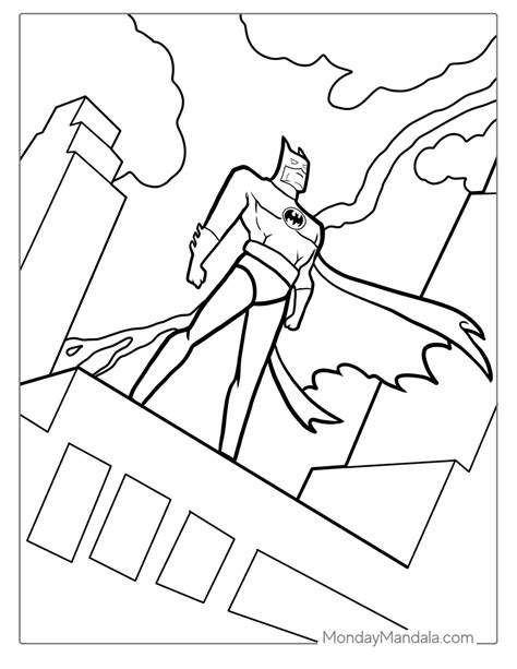 40 Batman Coloring Pages (Free PDF Printables)