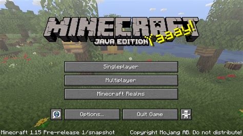 Image result for Minecraft Java Edition Version 1