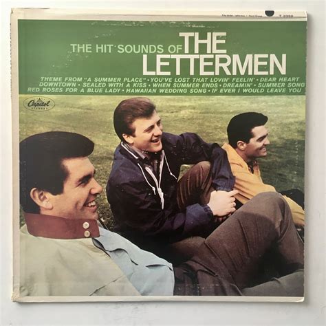 The Lettermen - the Hit Sounds of the Lettermen LP Vinyl Record Album ...
