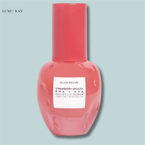 GLOW RECIPE Strawberry Smooth BHA+AHA Salicylic Serum 30ml – Luxe by Kan