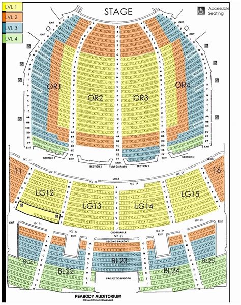 Segerstrom Concert Hall Seating Chart