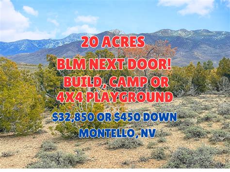 20 acres in Montello, NV, 89830 | MLS: NV-Elko-010-35H-046-D-MEYERS (20 ...