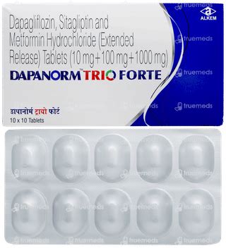 Dapanorm Trio Forte Tablet: Uses, Side Effects, Price & Substitutes