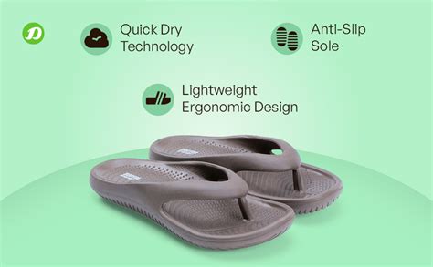 Buy DOCTOR EXTRA SOFT Men's Classic Casual Thong Slippers with Cushion ...