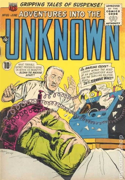 Adventures into the Unknown (1948 ACG) comic books | Comics, Comic book ...