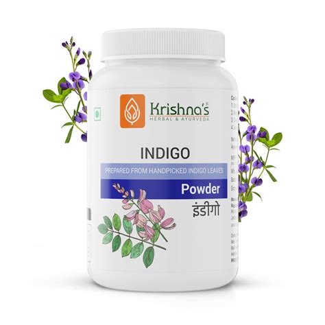 Indigo Powder 100 g – Krishna's Herbal & Ayurveda