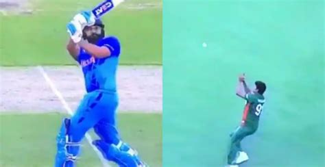 T20 World Cup 2022: [Watch] Rohit Sharma gets reprieve as Hasan Mahmud ...