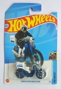 HOT WHEELS HW MOTO 5/5 HONDA SUPER CUB CUSTOM 160/250 Die Cast Car ...