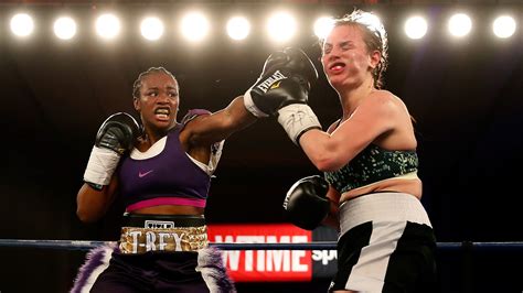 Claressa Shields wins historic headline fight in US | Boxing News | Sky ...