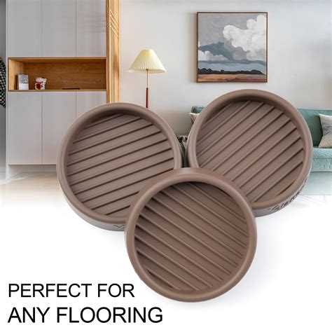 Snapklik.com : Furniture Coasters - 8 Pcs 2”Round Furniture Caster Cups ...