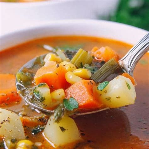 Vegetable Soup Recipe – Healthy & Hearty Comfort Food - Forever Feeding