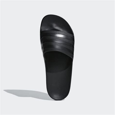 adidas Adilette Aqua Slides - Black | adidas India