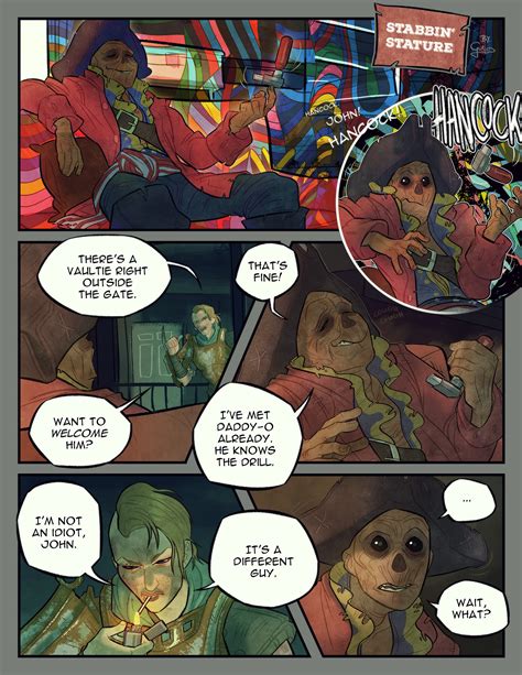 ArtStation - Stabbin' Stature - Fallout 4 fan comic