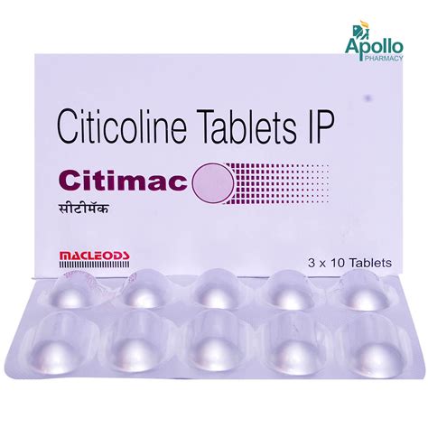 Citimac Tablet 10's Price, Uses, Side Effects, Composition - Apollo ...