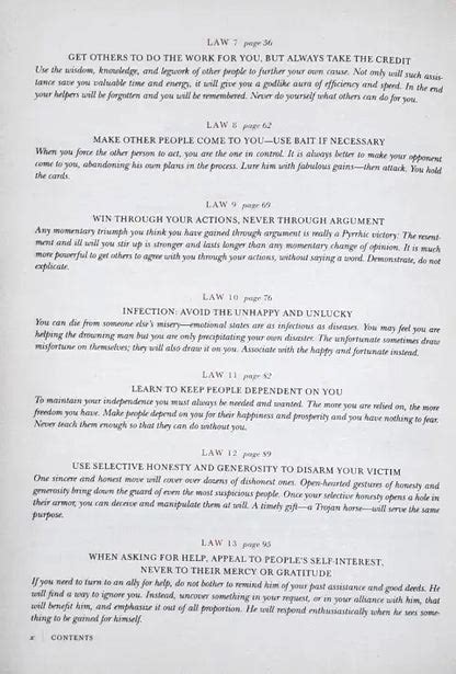 The 48 Laws of Power (P) – Books and You