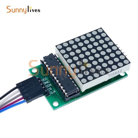 MAX7219 8x8 LED Matrix Modul Dot Matrix Module for | Ubuy India